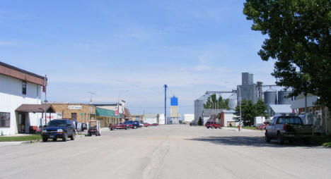 Street scene, Oklee Minnesota, 2008