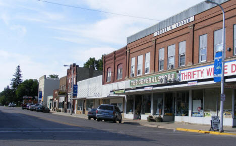 Street scene, Osakis Minnesota, 2008