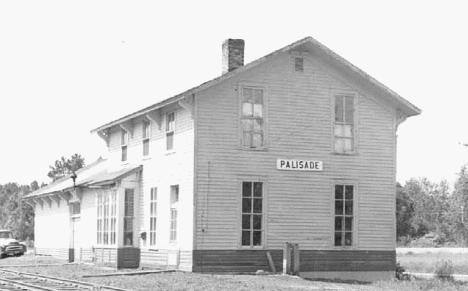 Depot, Palisade Minnesota, 1969