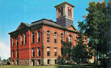 Old Hubbard County Court House, Park Rapids Minnesota, 1950's