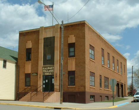 Calumet City Hall, Calumet Minnesota, 2003