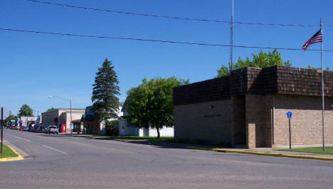 Street scene, Randall Minnesota, 2005