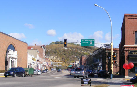 Street scene, Red Wing Minnesota, 2009