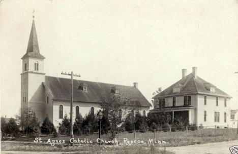 St. Agnes Catholic Church, Roscoe Minnesota, 1928