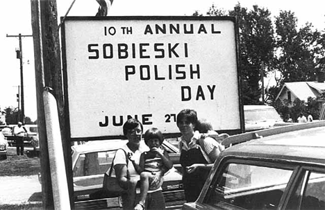 Polish Day parade, Sobieski, Minnesota, 1982