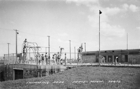 Swimming Pool, Tracy Minnesota, 1950's