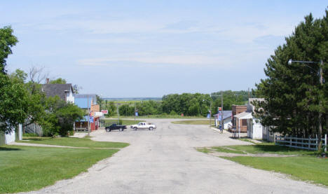 Street scene, Trail Minnesota, 2008