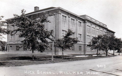 High School, Willmar Minnesota, 1940's?