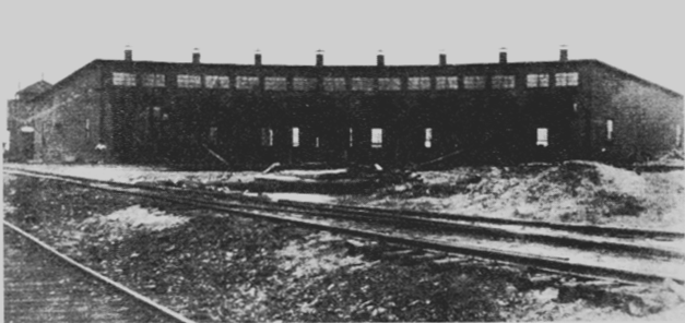 M & R Railroad round House in Zemple