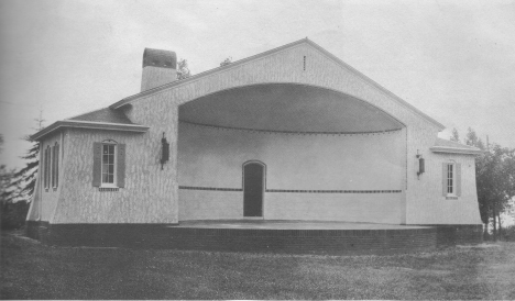 Old Bandshell in Eveleth Minnesota