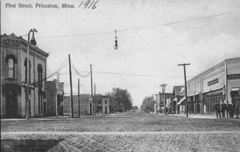 First Street in Princeton.