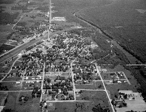 Aerial view, Sandstone, 1970