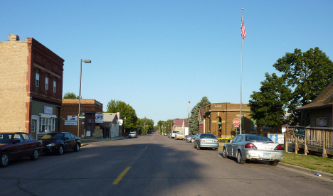 Downtown Elysian Minnesota, 2009