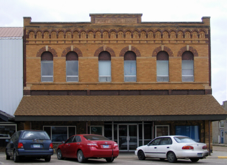 Former First National Bank Building, Fulda Minnesota, 2014