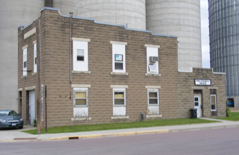 Street scene, Heron Lake Minnesota, 2014