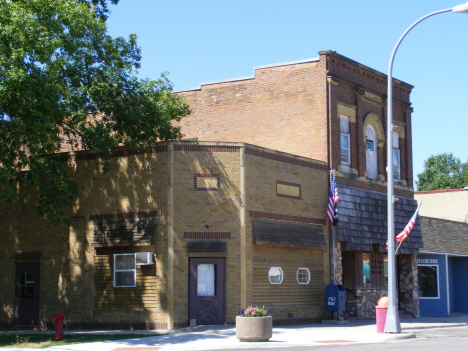 Street scene, Mapleton Minnesota, 2014