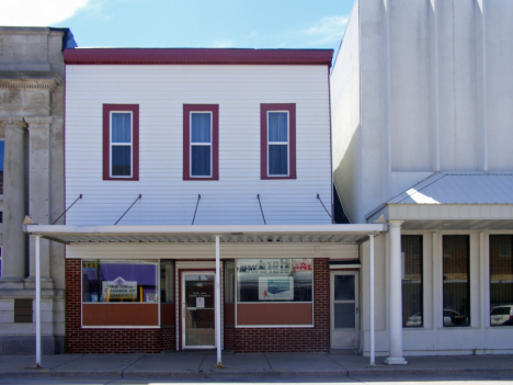 Chamber of Commerce Building, Wells Minnesota, 2014