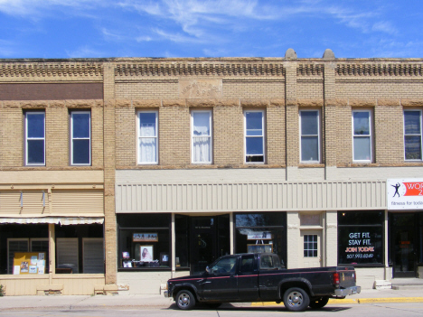 Street scene, Wells Minnesota, 2014