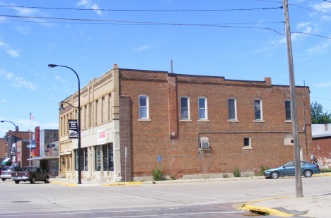 Street scene, Wells Minnesota, 2014