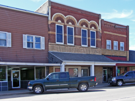 Street scene, Wells Minnesota, 2014