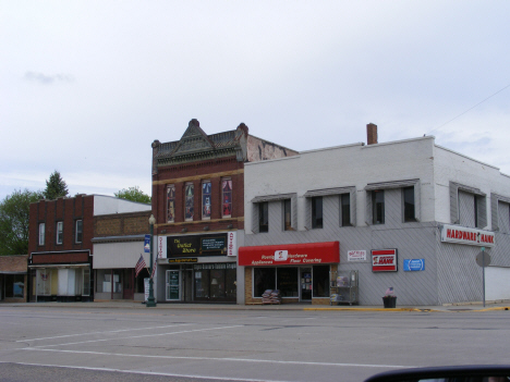 Street scene, Winnebago MInnesota, 2014