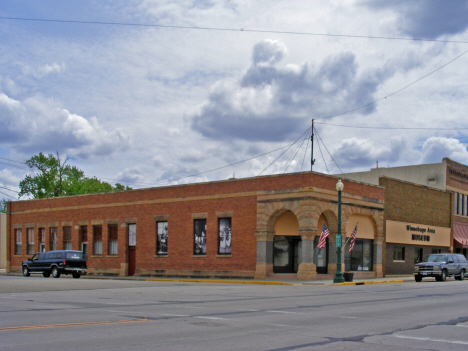 Street scene, Winnebago Minnesota, 2014