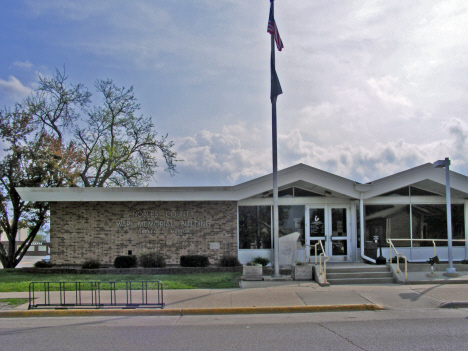 Nobles county War Memorial Library and Museum, Worthington Minnesota, 2014