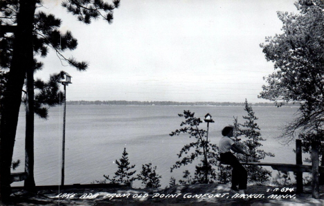 Lake Ada from Old Point Comfort, Backus Minnesota