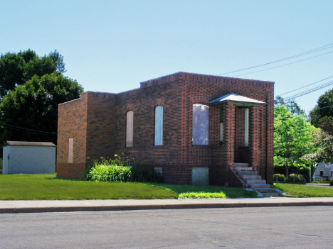 Street scene, Clarkfield Minnesota, 2014