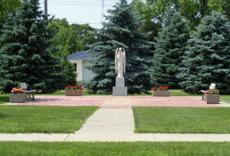 Courtyard of Thanksgiving, Comfrey Minnesota, 2014