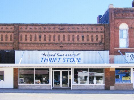 Street scene, Dawson Minnesota, 2014