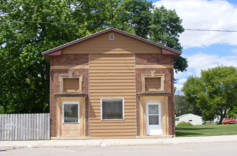 Street scene, Delavan Minnesota, 2014