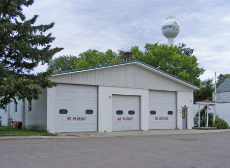 Street scene, Hanley Falls Minnesota, 2011