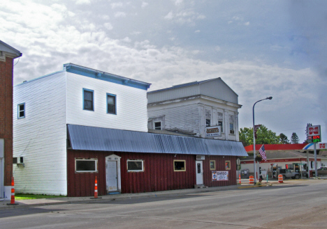 Street scene, Hanska Minnesota, 2014