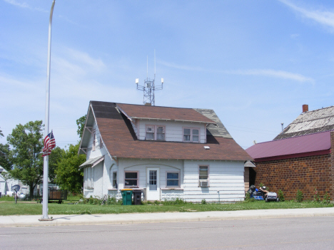 Street scene, Jeffers Minnesota, 2014