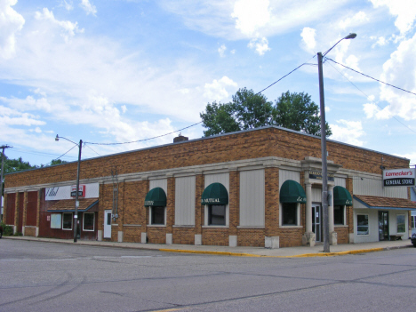 Street scene, Kerkhoven Minnesota, 2014