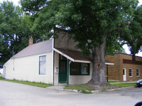 Street scene, Kerkhoven Minnesota, 2014