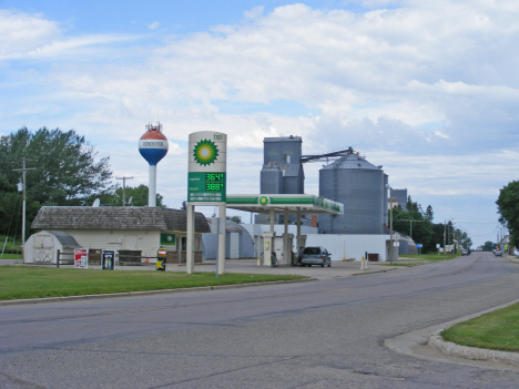 Street scene, Kerkhoven Minnesota, 2014