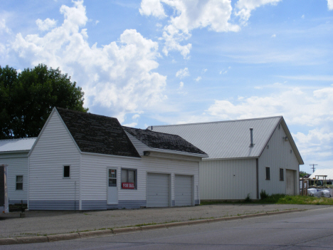 Street scene, Kerkhoven Minnesota, 2014