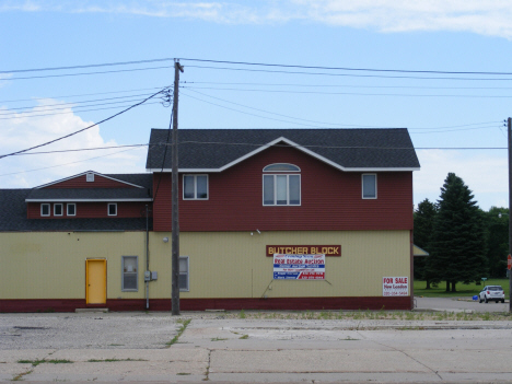 Street scene, Kerkhoven Minnesota, 2014