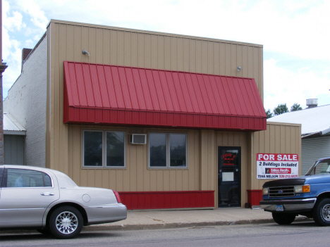 Former bar offering a different kind of 2 for 1 special, Kerkhoven Minnesota, 2014