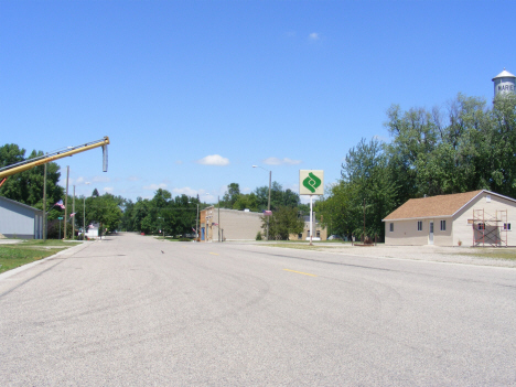 Street scene, Marietta Minnesota, 2014