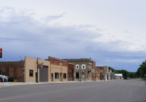 Street scene, Minneota Minnesota, 2011