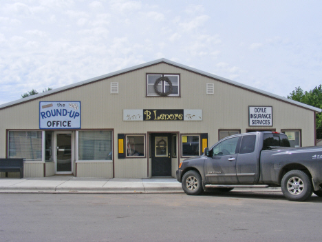 Street scene, Minneota Minnesota, 2011