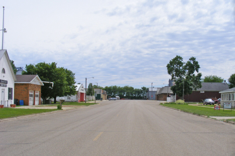 Street scene, Taunton Minnesota, 2011