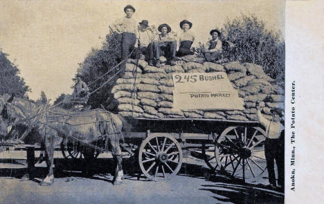 "The Potato Center", Anoka Minnesota, 1909