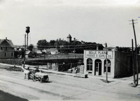 Belle Plaine Produce building, Belle Plaine, Minnesota, 1916