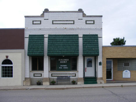 Street scene, Clarksfield Minnesotas, 2011