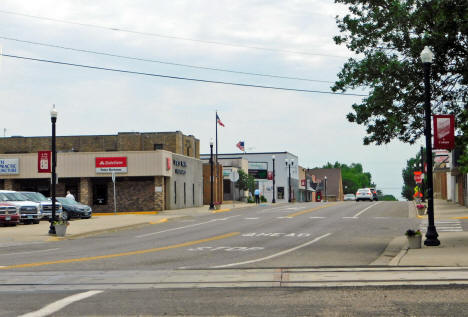 Street scene, Cokato Minnesota, 2020