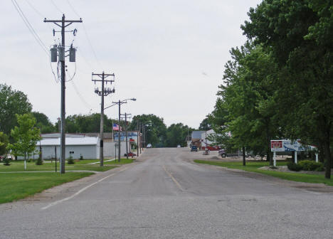 Street scene, Echo Minnesota, 2011